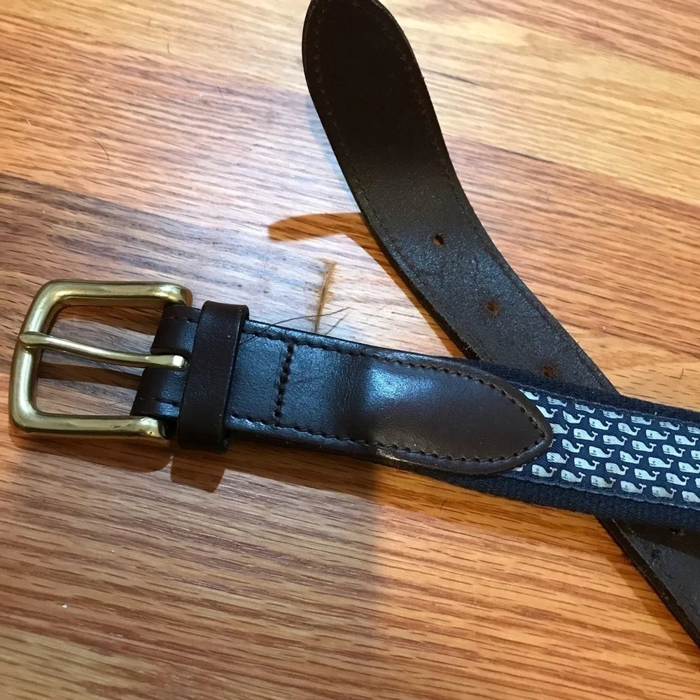 🐳Vineyard Vines Logo Belt